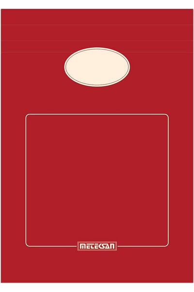 STOREMAX Sellbuystore A5 Cardboard Cover Memo Pad, Office Series, 80 Sheets, Plain, Red 1053513