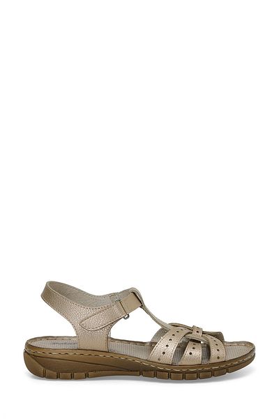 Polaris 158589 .Z4FX Gold Damen-Komfortsandalen