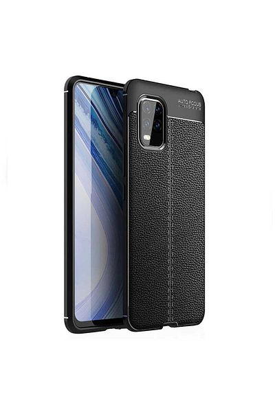 Zebana حافظة سيليكون متوافقة مع هاتف Xiaomi Mi 10 Lite باللون الأحمر