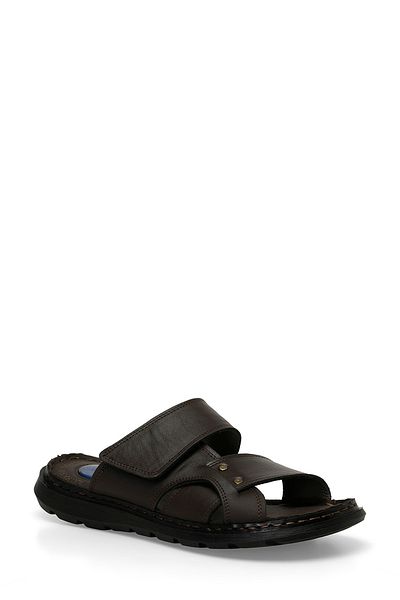 Flexall Herren Hausschuhe TRIVOR 4FX - Braun