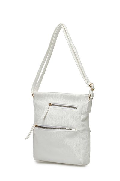 Polaris NTRL COKGOZLU CPRZ 4FX - Biała damska torba typu crossbody