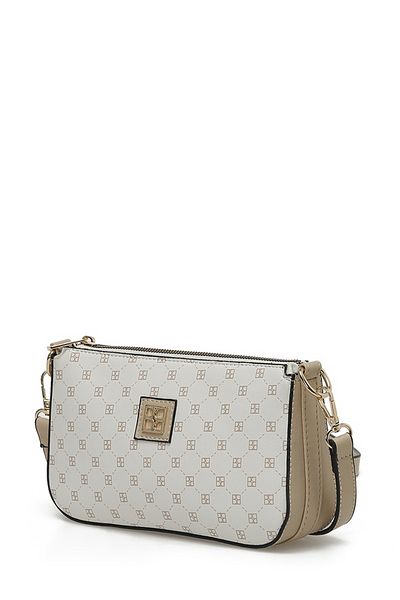 Butigo MNG KMR CPRZ 4FX ECRU MULTI - Dámská Crossbody kabelka