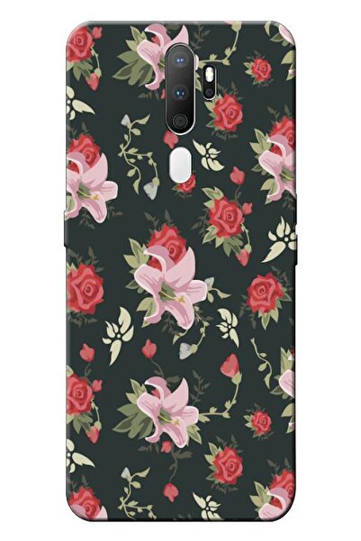 Dara Aksesuar حافظة متوافقة مع هاتف اوبو A9 2020 بتصميم زهور الربيع 1 حافظة س...