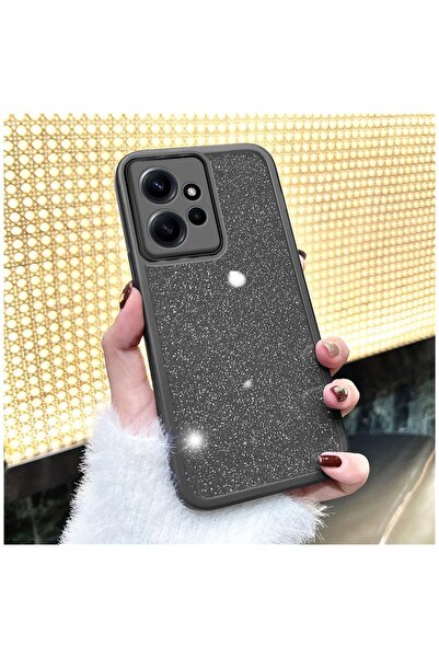 Pro Aksesuar Xiaomi Redmi Note 12 Uyumlu Kılıf Kamera Lens Korumalı Işıltılı ...