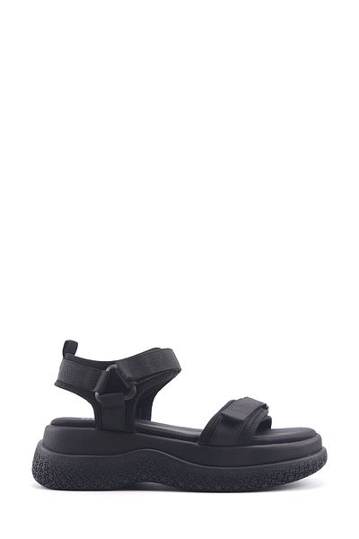 İnci INCI KAMU 4FX Schwarze Damen-Sportsandalen
