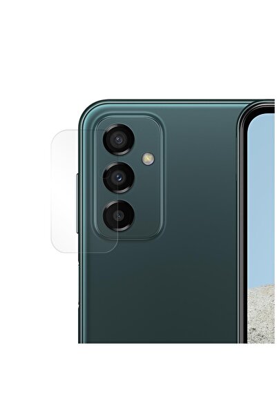 Zebana Samsung galaxy m53 5g compatible camera lens protection glass transparent