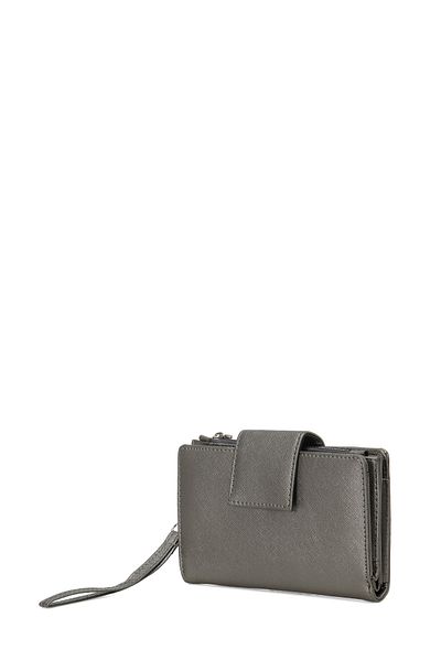 Butigo CONFIDENT 4FX Silberne Damenbrieftasche