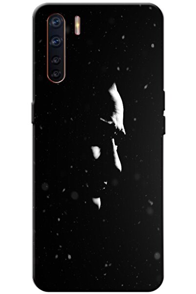 Dara Aksesuar حافظة متوافقة مع هاتف اوبو A91 حافظة سيليكون بتصميم صورة ظلية أ...