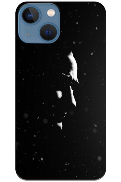 Dara Aksesuar حافظة سيليكون متوافقة مع هاتف Apple iPhone 13 Mini (مطبوعة)