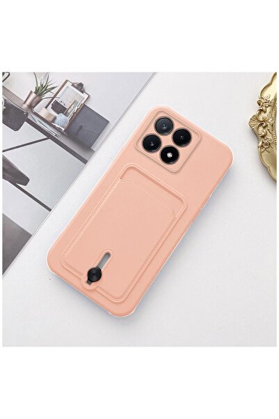 Zebana Xiaomi Poco X6 Pro 5G Uyumlu Kılıf Zebana Kartlıklı Sweet Yumuşak Sili...