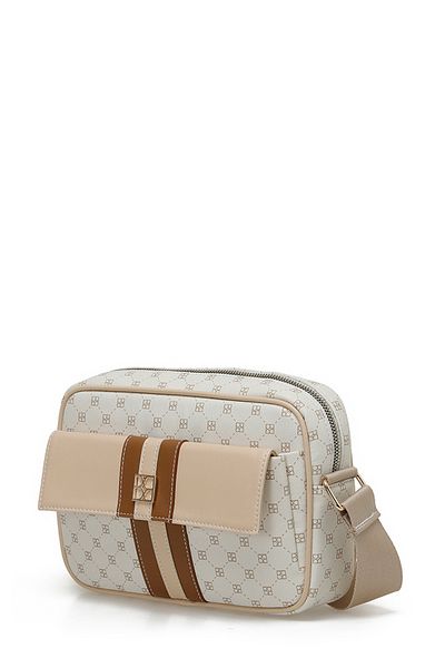 Butigo Bílá dámská crossbody kabelka - MNG PU DTY CPRZ 4FX