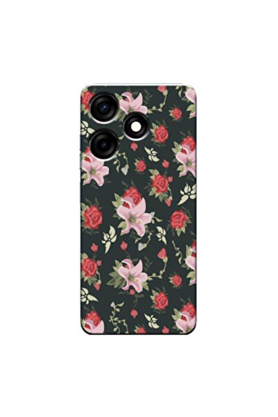 Zebana حافظة متوافقة مع TECNO Spark 10 4G زهور الربيع 1 حافظة من السيليكون (م...