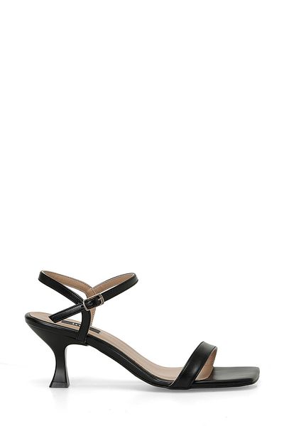 İnci INCI LAUREN 4FX Schwarze Damen-Sandalen mit Absatz