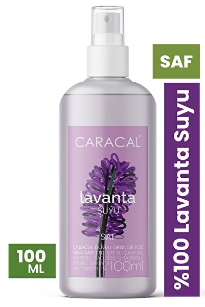 caracal Saf Lavanta Suyu Doğal Cilt Yüz ve Saç Toniği Gözenek Temizleyici Yen...