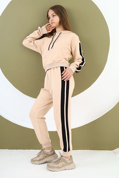 Jannock Κοριτσίστικη 100% βαμβακερή κουκούλα Oversize μακρυμάνικη φόρμα