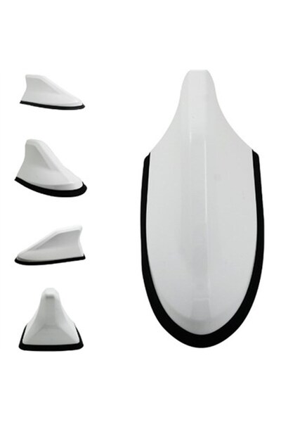 NETRON Συμβατή με Honda Jazz Κεραία Ψαροκόκαλο Καρχαρία Λευκή