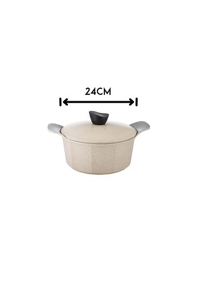 Dania Jewel Cream Granite Cookware Set, 16 pieces, high quality