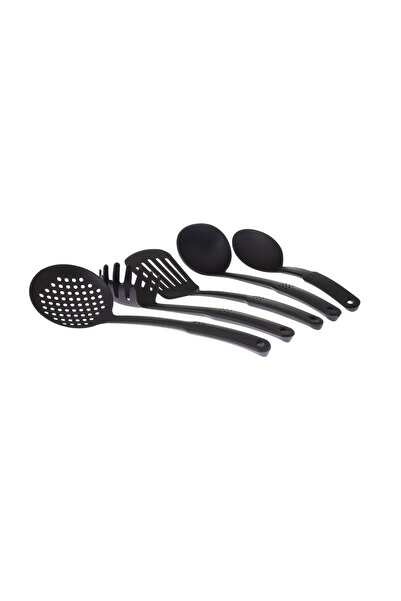 Dania Lahoya granite cookware set, 17 pieces, black