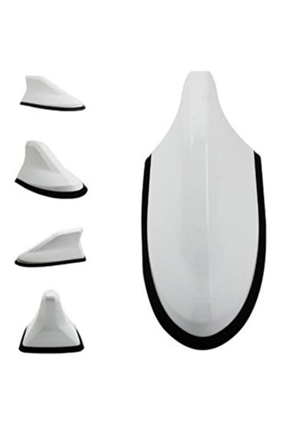 NETRON هوائي سمكة متوافق مع مازدا 6 باللون الأبيض