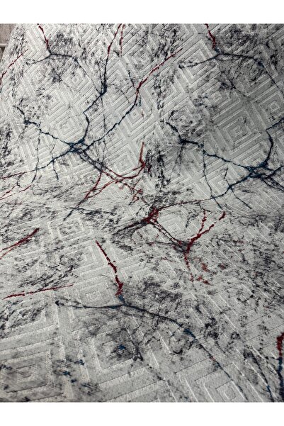 Sarar Kabartmalı Jel Kaymaz Taban Yıkanabilir Yumuşak Yüzey Yolluk Halı Üst K...