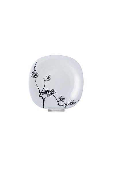 Dania A set of plates for serving square arcopal desserts and fruits, 6 pieces, size 19 cm