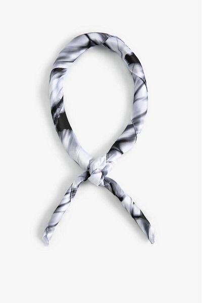 Koton Women's Square Scarf Floral Pattern