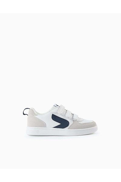 Ziddy TRAINERS FOR CHILDREN 'ZY MOVE' WHITE/DARK BLUE