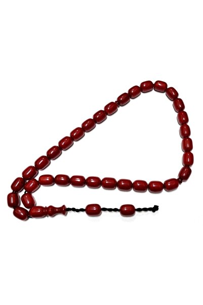 Otantik Çarşı Mărgele de rugăciune din chihlimbar 13*18 mm (khr-13035)