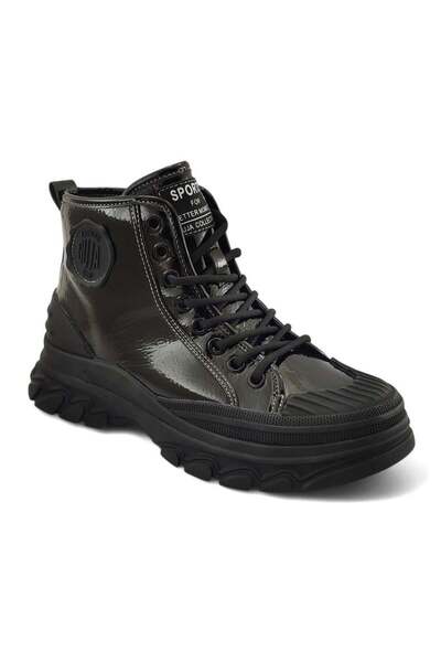 Guja 311-4 Щоденні спортивні черевики - чорні лаковані