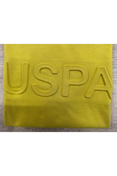 U.S. Polo Assn. Men's Dark Yellow Basic Sweatshirt 50289058 -Vr094
