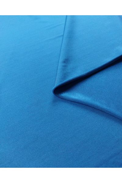 Kumaş Parça Tricou subțire în culoarea albastră (lățime 140 cm x lungime 175 cm)