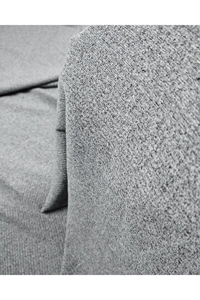 Kumaş Parça Сірий колір, в'язаний кашкорс, з вкрапленнями - ширина 150 см, до...