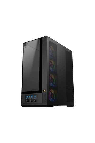 Xigmatek Vision Pro Arctic ARGB LED Fan Control Panel Case - Black | EN45158