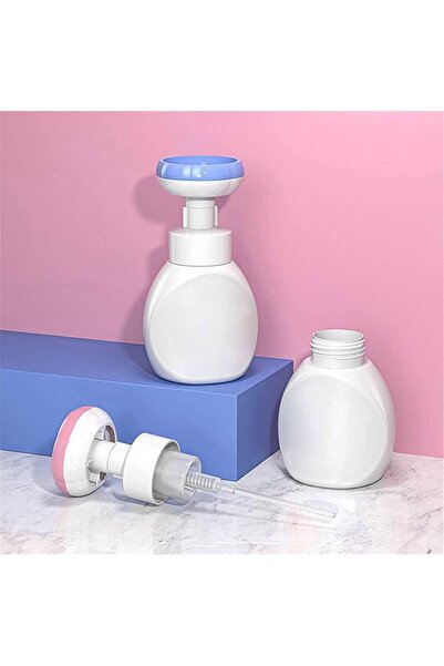 Ethab Ticaret Çiçek Şekilli Köpük Çikaran Basmali Sabunluk Sıvı Sabunluk 100 ml