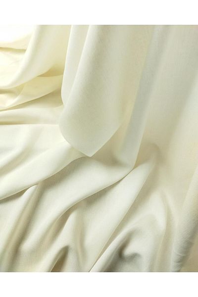 Kumaş Parça Βισκόζη υφαντό σε χρώμα εκρού (Πλάτος 145 cm x Μήκος 240 cm)