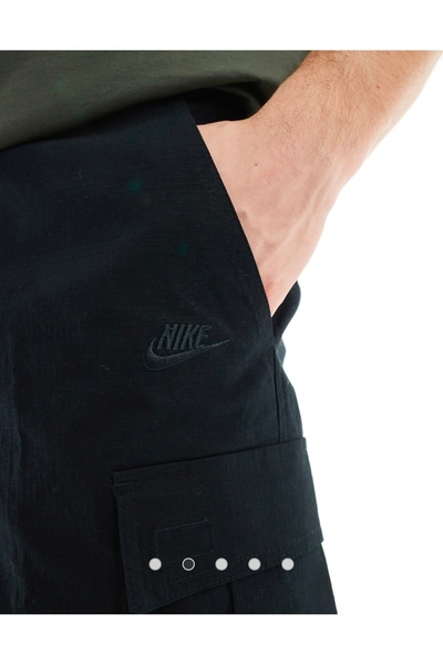 Nike Club Woven Cargo Short Siyah Erkek Şort