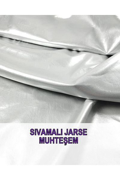 Kumaş Parça Τζέρσεϊ Lame Plastered (Πλάτος 150 cm x Μήκος 235 cm)