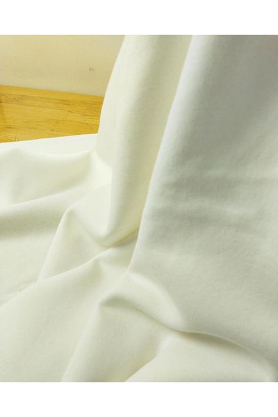 Kumaş Parça Σετ ώμου Ecru 3 Thread Raster - Πλάτος 130cm x Μήκος 190cm
