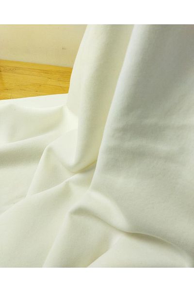 Kumaş Parça Παντελόνι Ecru 3 Thread Raised - Πλάτος 180cm x Μήκος 130cm