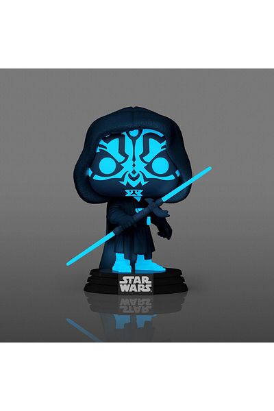 Funko Pop! Star War Hologram Darth Maul (Glow) Specialty Series Figure ( # 740) Figure