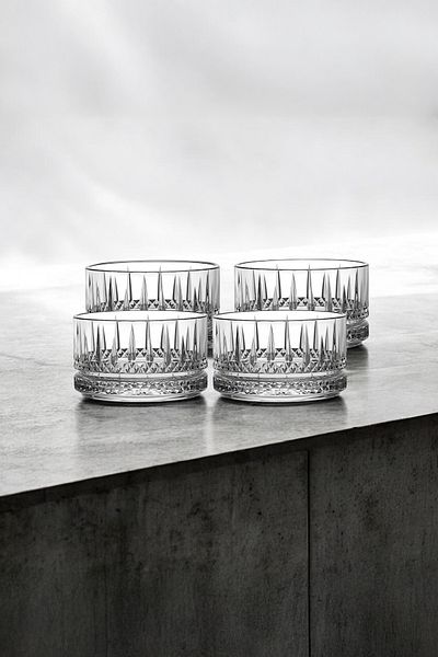 Vadi Bianca Set of 4 Crystal Glass Bowl Snack Bowls 220 ml