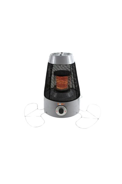 Koolen Electric Heater with 2 Power Levels, 2000 Watt, Silver