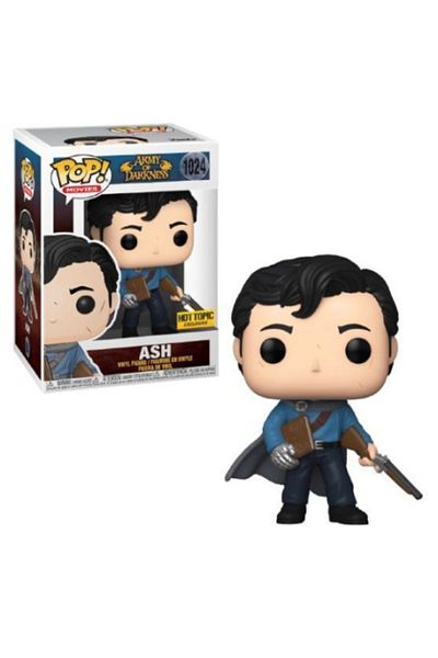 Funko Pop! Movies Army of Darkness - Ash Figure # 1024, Necronomicon Detailed Hot Topic Exclusive