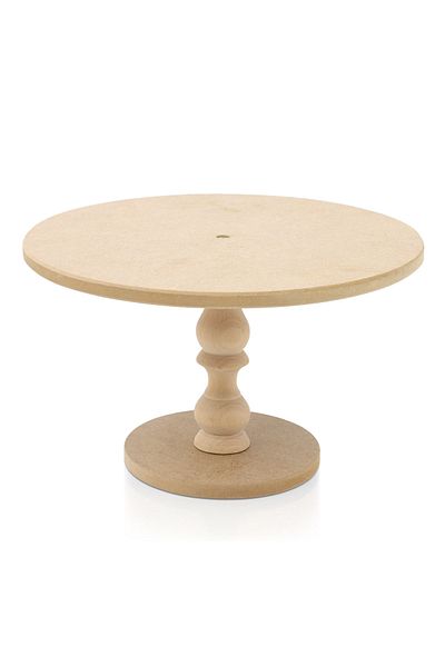 Pikas Wooden Serving Stand Standing Presentation Holder