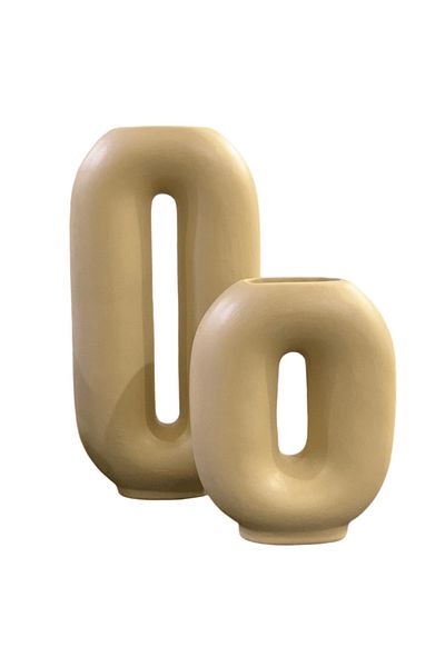 By Ari Ev Dekorasyon Ceramic Vase Set of Two - Vz313-3
