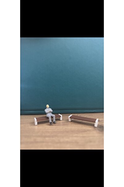 EMM DESIGN 1/75 Ölçek Maket İkili Bank