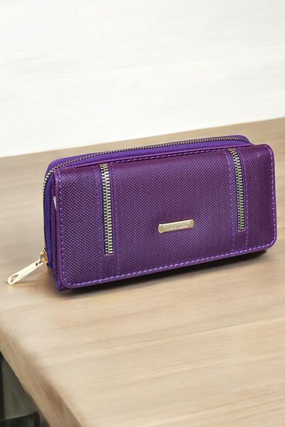 Lederax Ld191 Faux Leather Women's Hand Wallet with Phone Compartment
