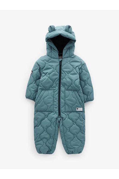 Next Light Blue Waterproof Snow Jumpsuit
