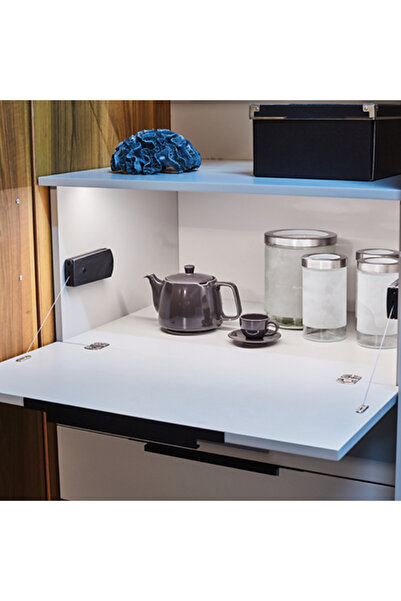 DİZAYNAKS Frenli Düşer Kapak Mekanizması Çelik Halatlı