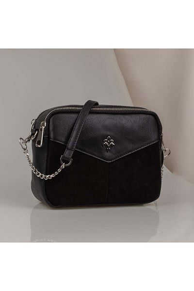 Jacquline Black Kaikias Women's Crossbody Bag